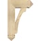 Ekena Millwork Legacy Arts and Crafts Rough Sawn Bracket w/ Offset Brace, Douglas Fir, 6"W x 14"D x 22"H BKT0604X14X22LEC03RDF - alternate 2